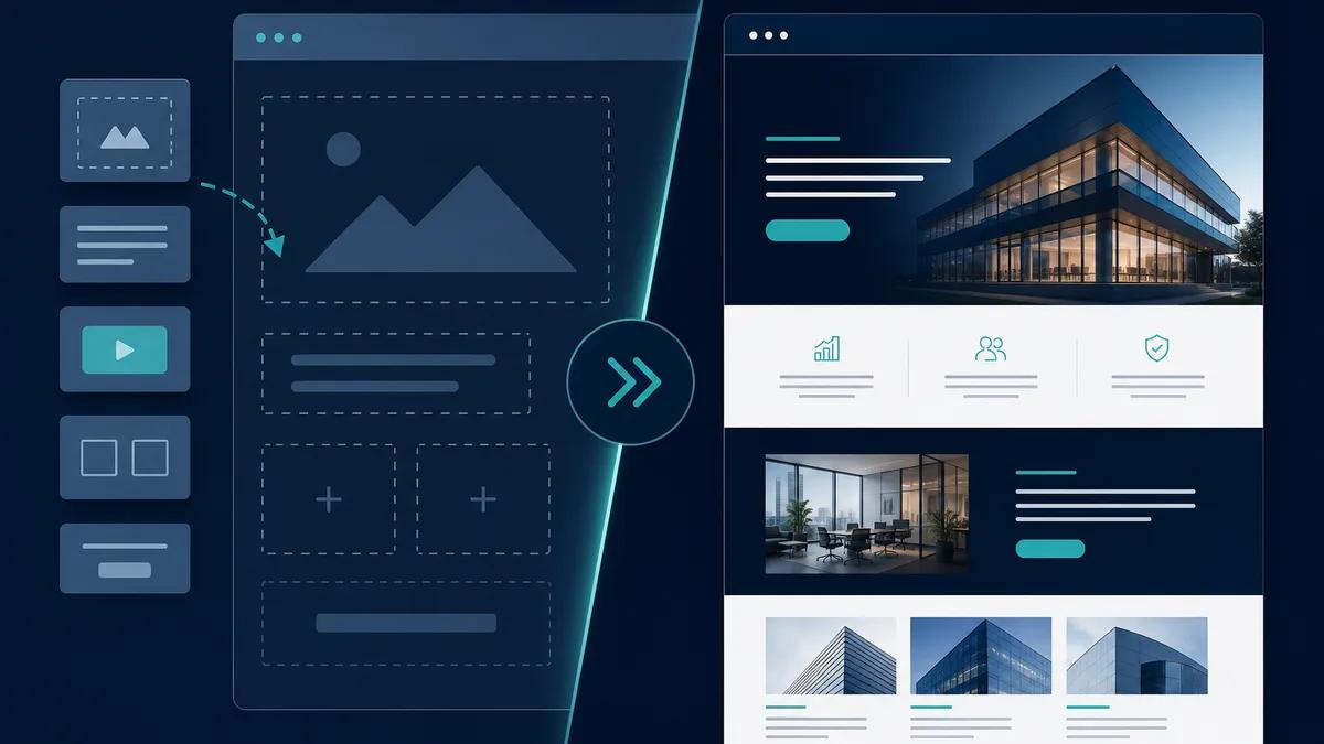 Vergleich Baukasten-Website und professionelles Agentur-Webdesign