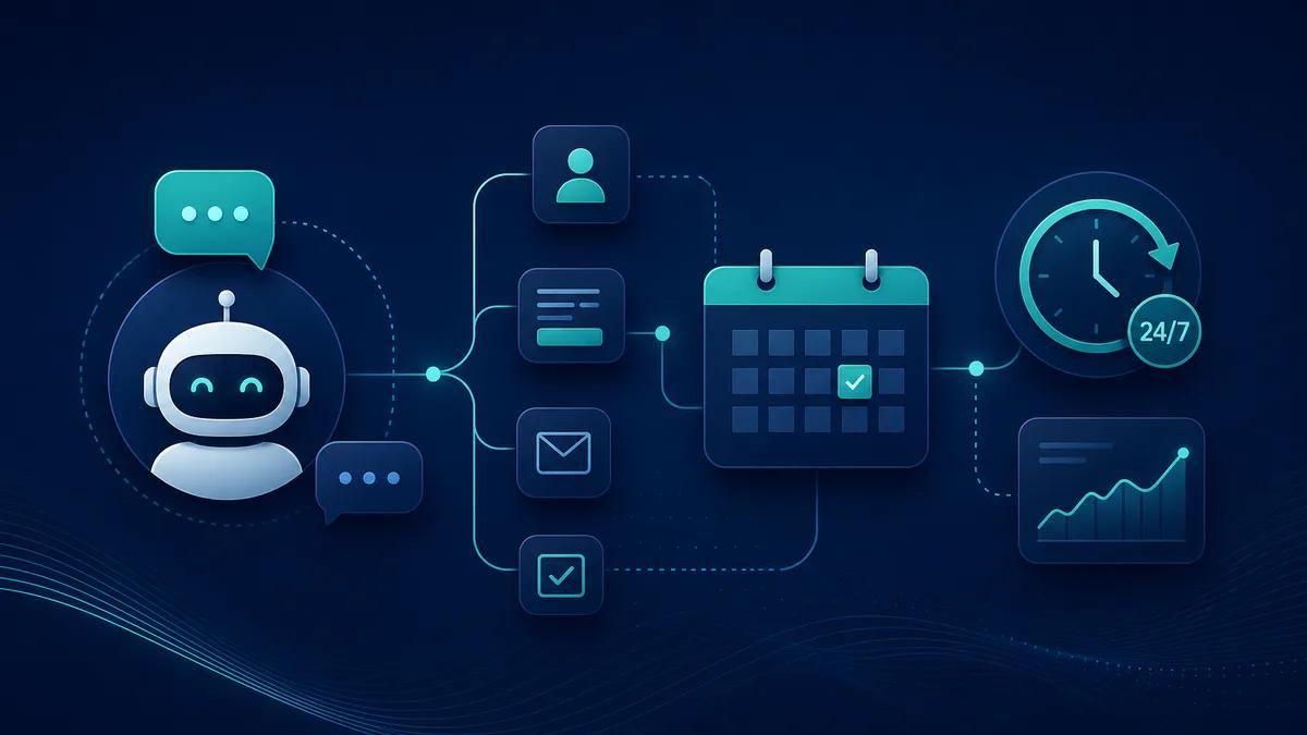 Website-Automatisierung mit KI-Chatbot für lokale Lead-Generierung